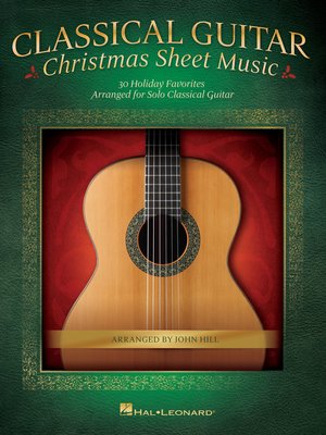 cover image of Classical Guitar Christmas Sheet Music